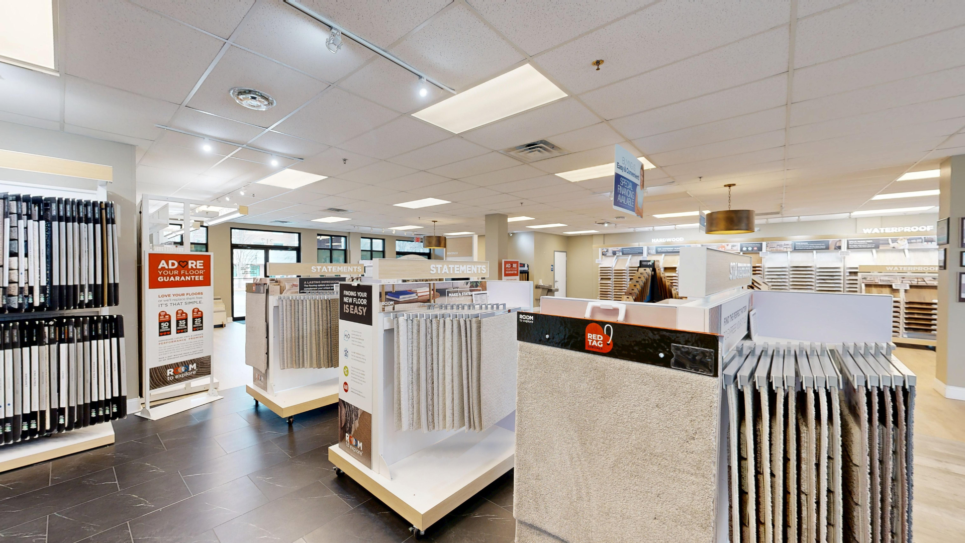 flooring store showroom